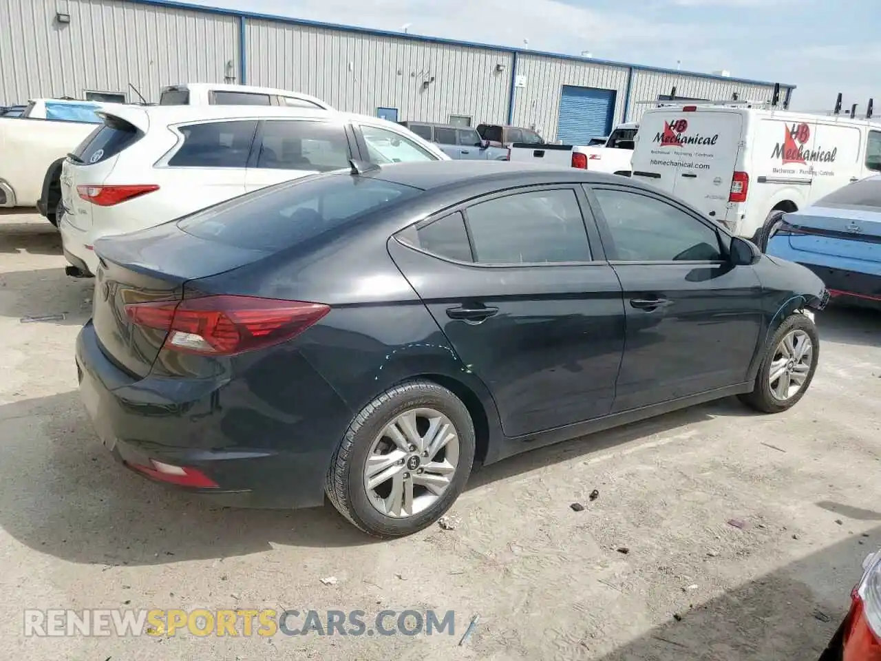 3 Photograph of a damaged car 5NPD84LF9LH592829 HYUNDAI ELANTRA 2020