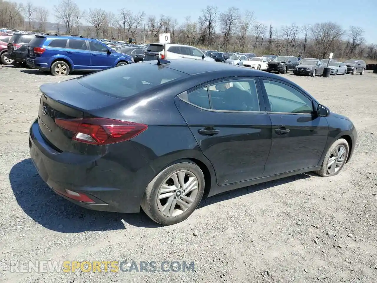 3 Photograph of a damaged car 5NPD84LF9LH612948 HYUNDAI ELANTRA 2020