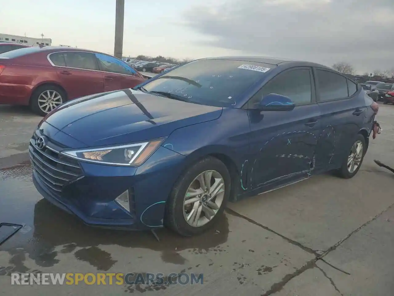 1 Фотография поврежденного автомобиля 5NPD84LF9LH632178 HYUNDAI ELANTRA 2020