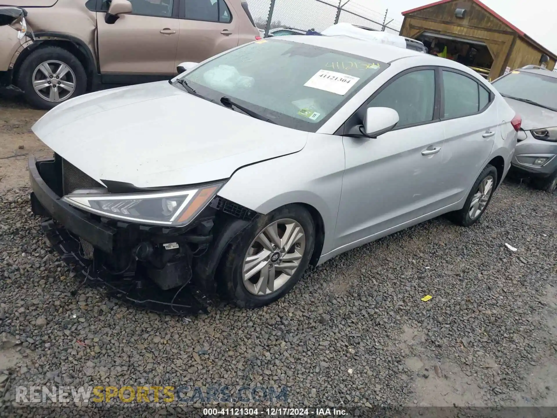 2 Photograph of a damaged car 5NPD84LFXLH508775 HYUNDAI ELANTRA 2020