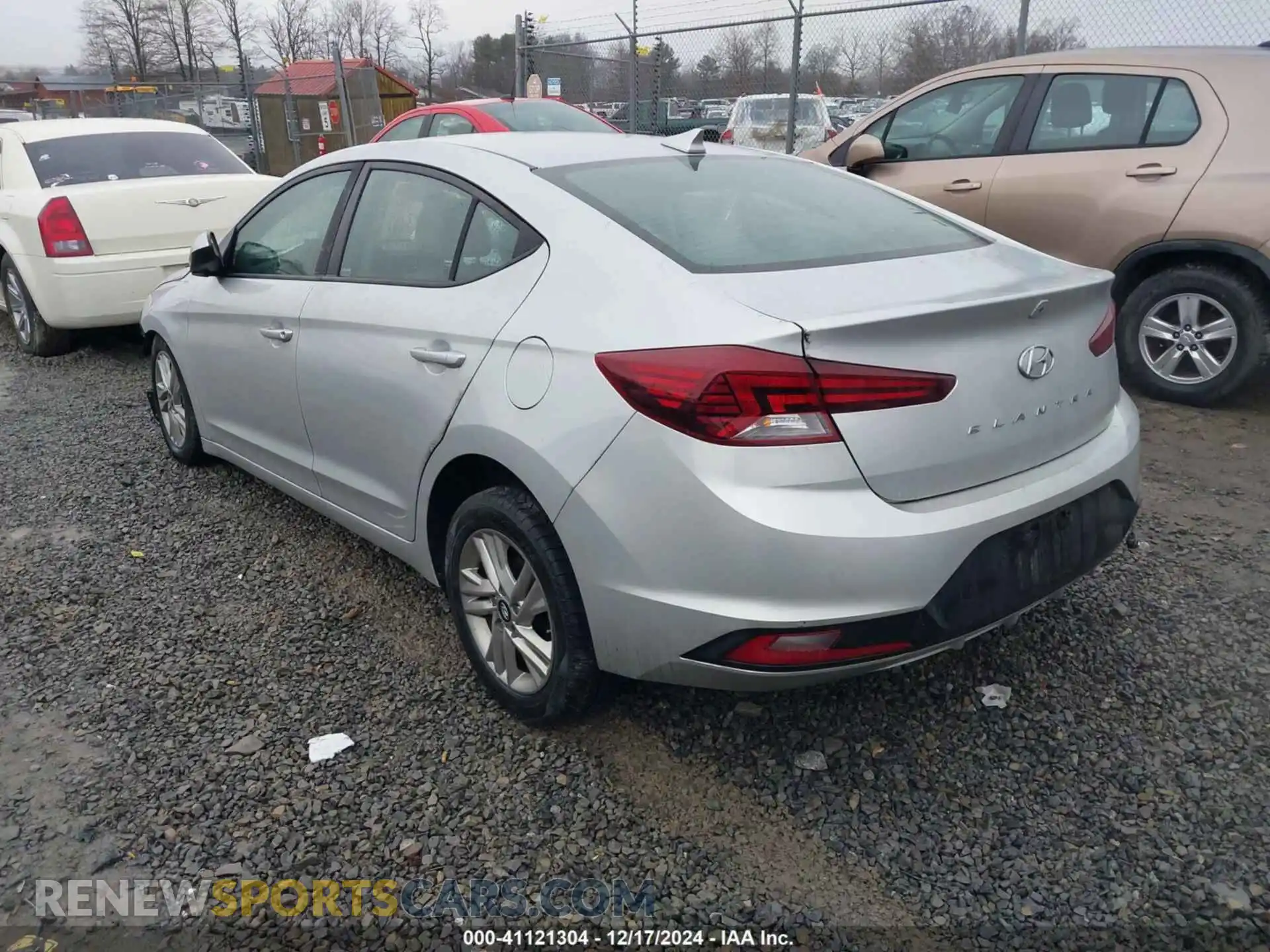 3 Photograph of a damaged car 5NPD84LFXLH508775 HYUNDAI ELANTRA 2020
