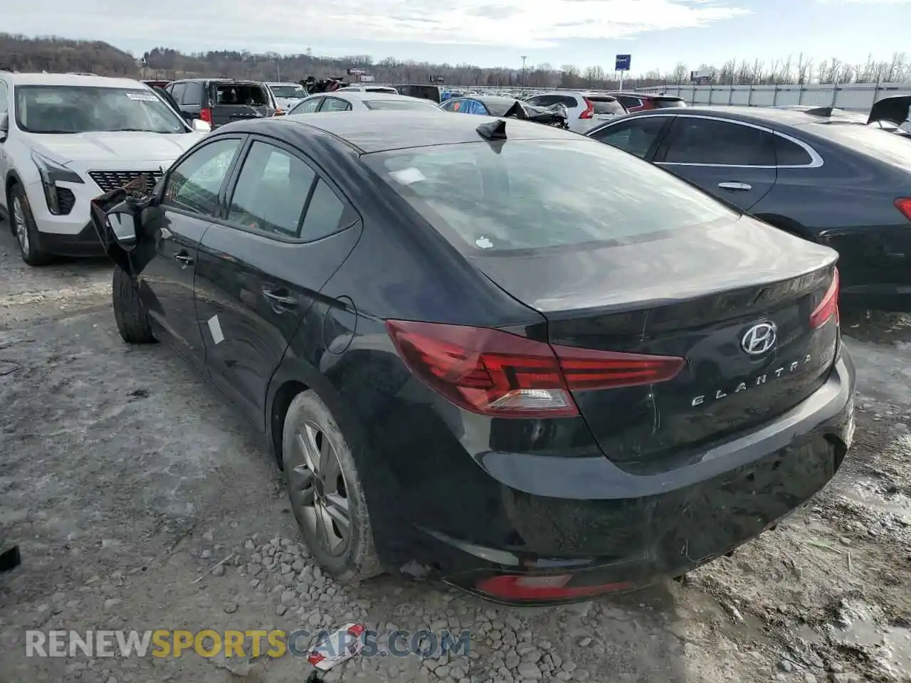 2 Photograph of a damaged car 5NPD84LFXLH512986 HYUNDAI ELANTRA 2020