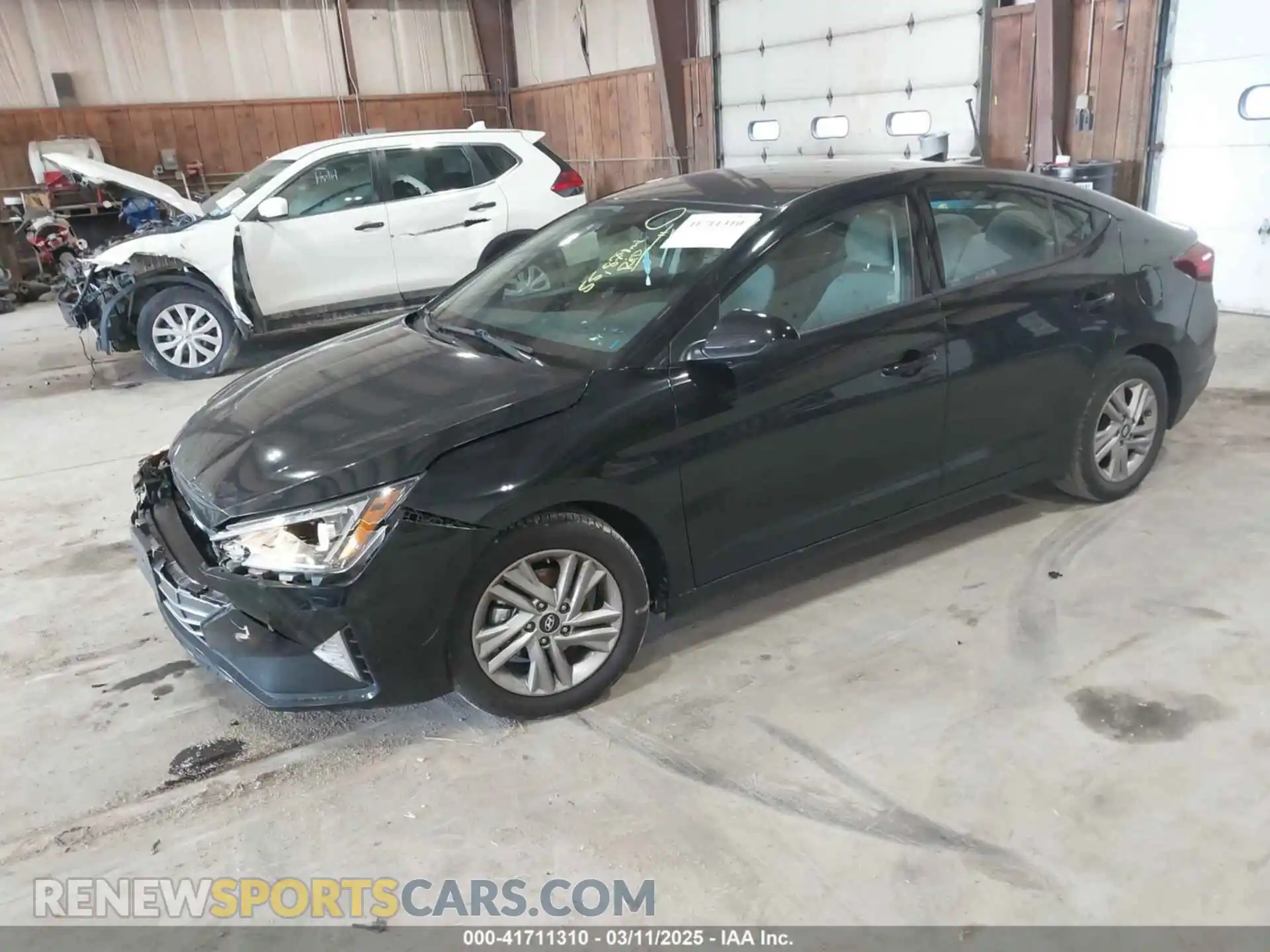 2 Photograph of a damaged car 5NPD84LFXLH528668 HYUNDAI ELANTRA 2020
