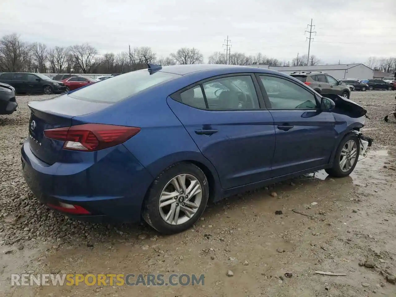3 Photograph of a damaged car 5NPD84LFXLH535152 HYUNDAI ELANTRA 2020