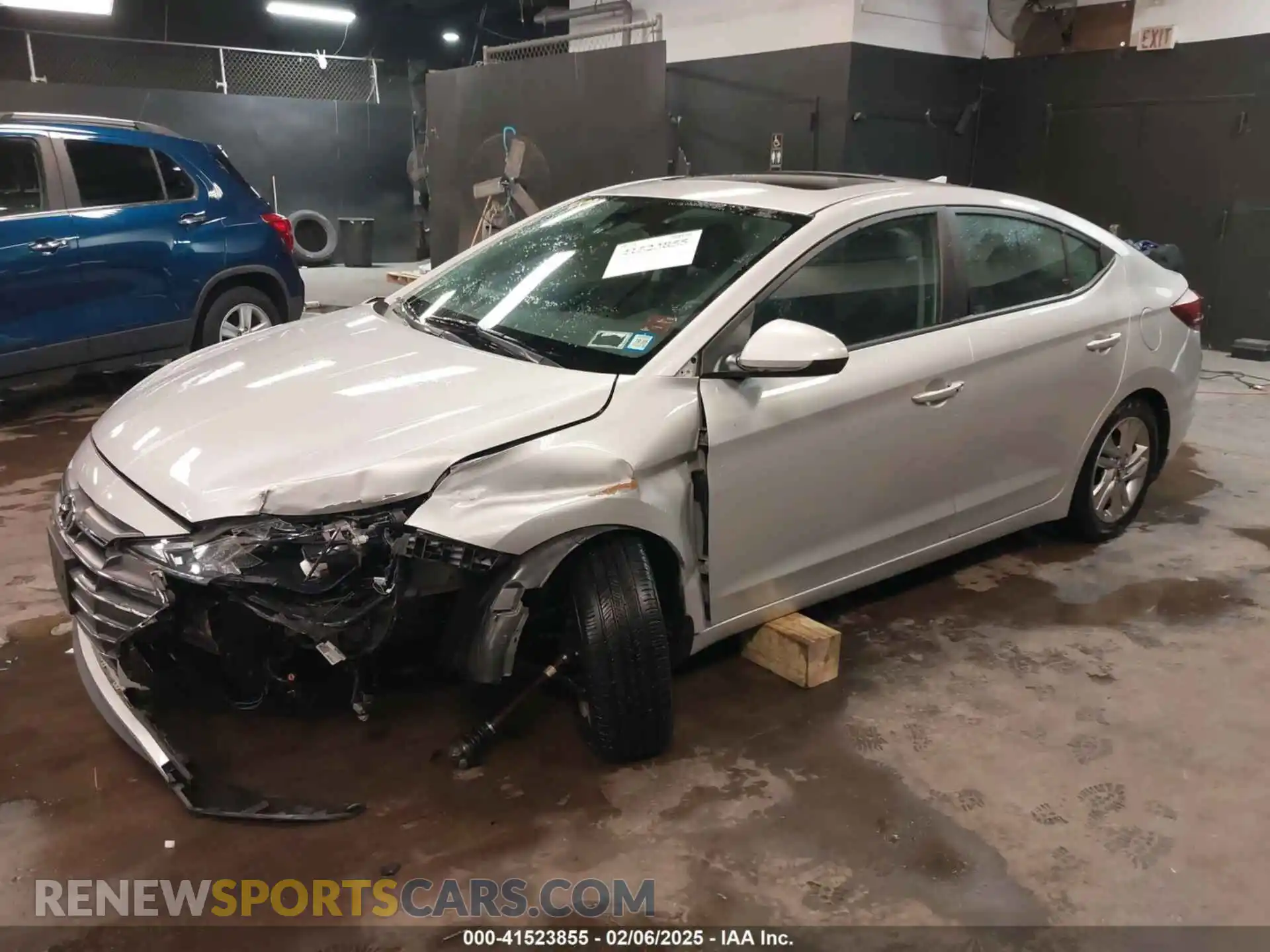2 fotografías del automóvil dañado 5NPD84LFXLH537323 HYUNDAI ELANTRA 2020