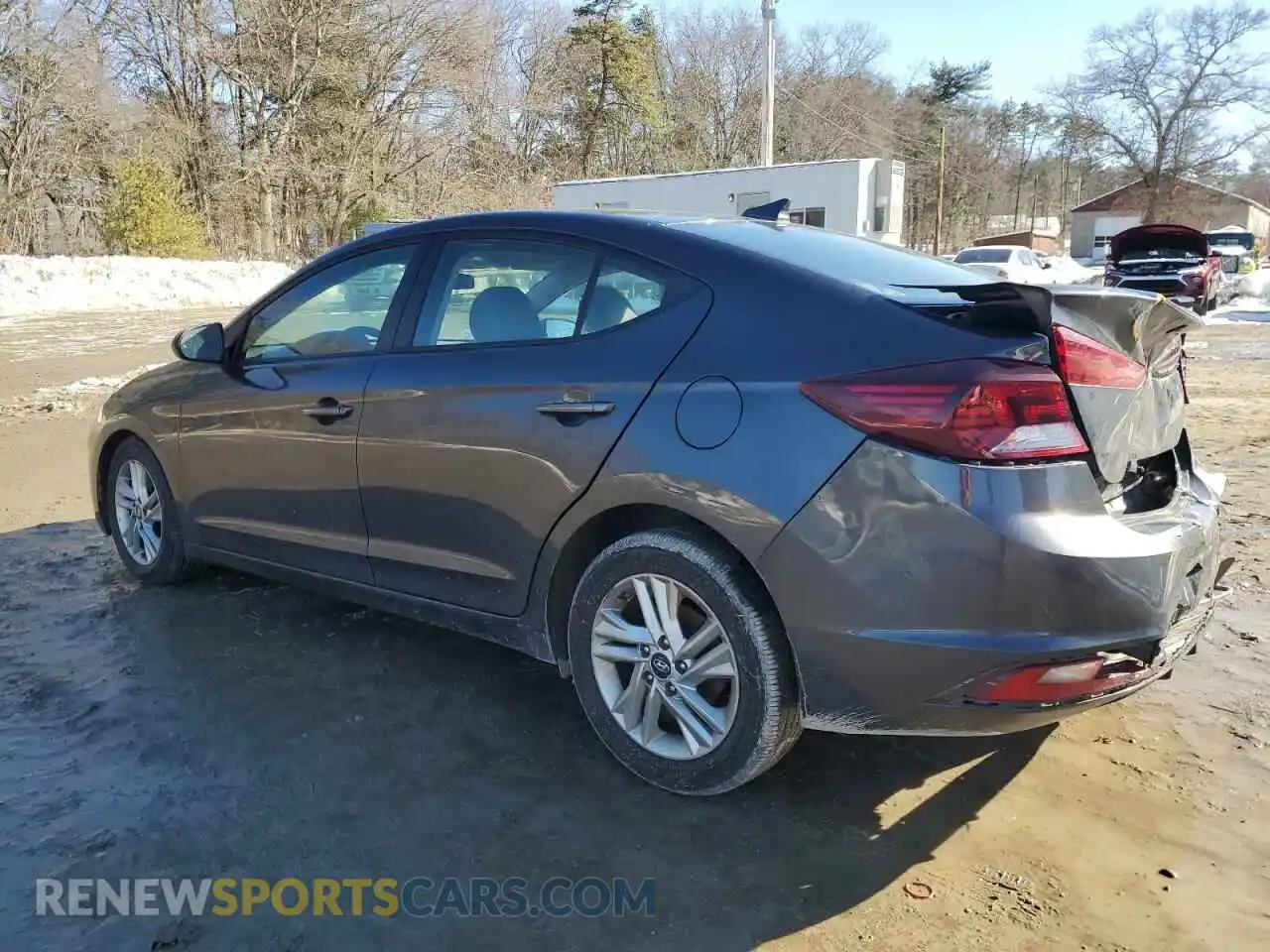 2 Photograph of a damaged car 5NPD84LFXLH551688 HYUNDAI ELANTRA 2020