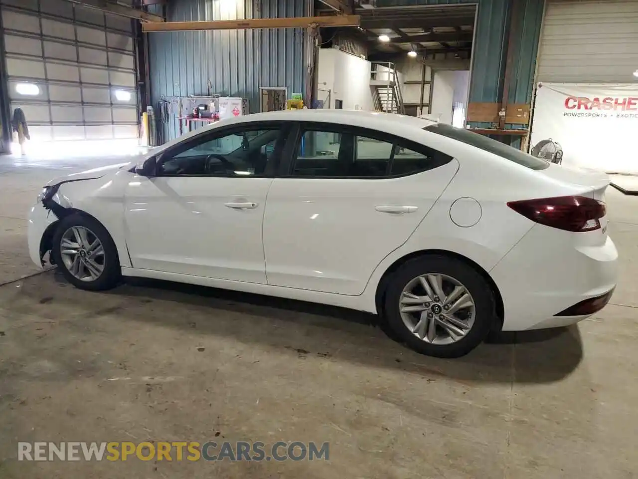 2 Photograph of a damaged car 5NPD84LFXLH555790 HYUNDAI ELANTRA 2020