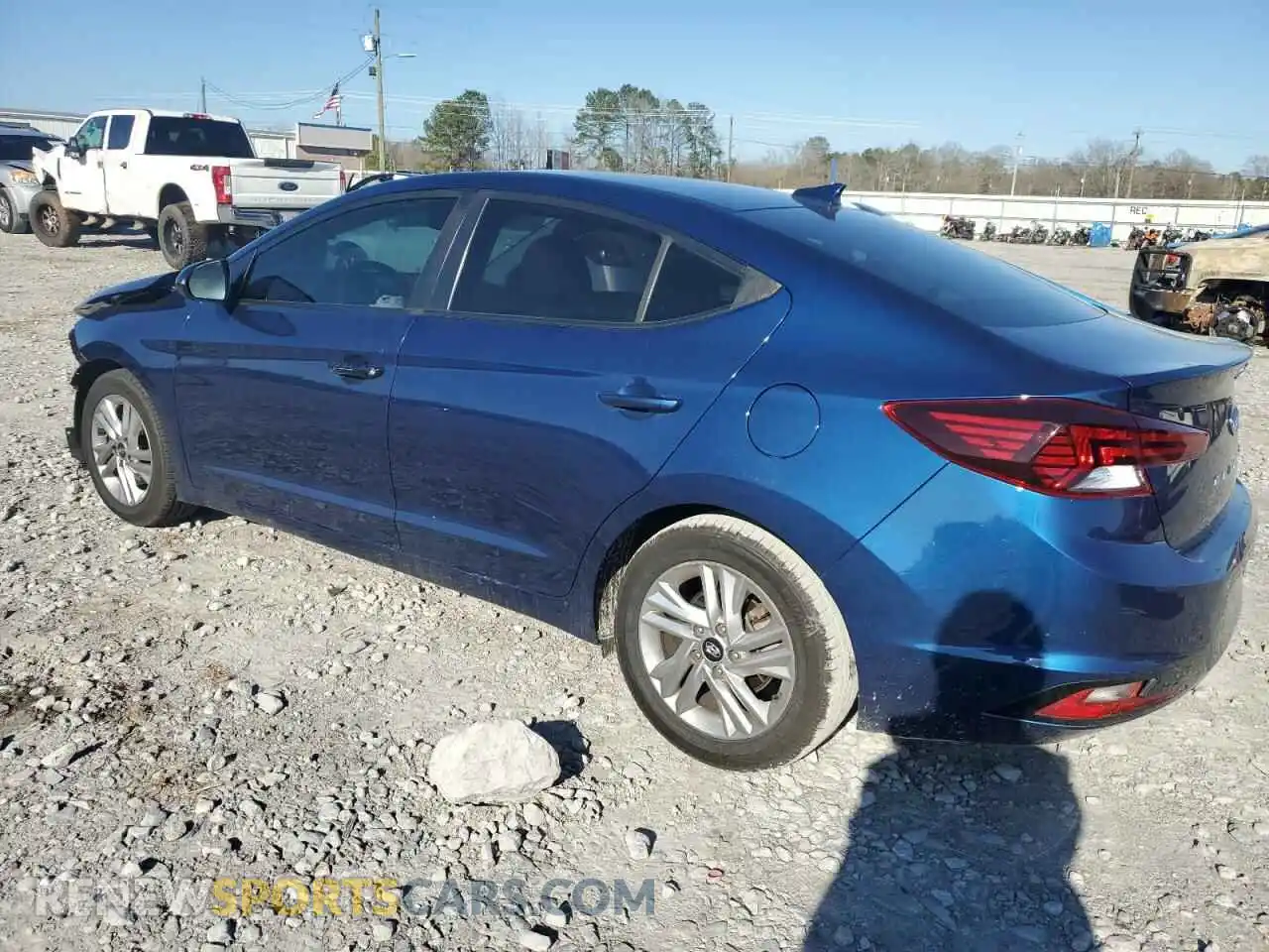 2 Photograph of a damaged car 5NPD84LFXLH563078 HYUNDAI ELANTRA 2020