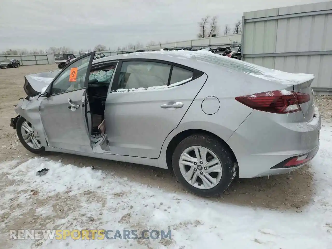 2 Photograph of a damaged car 5NPD84LFXLH578227 HYUNDAI ELANTRA 2020