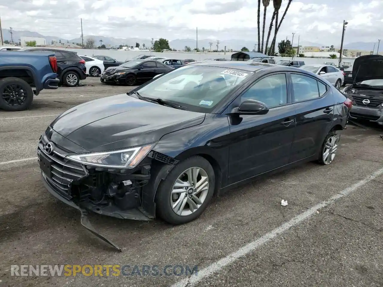 1 fotografías del automóvil dañado 5NPD84LFXLH610125 HYUNDAI ELANTRA 2020