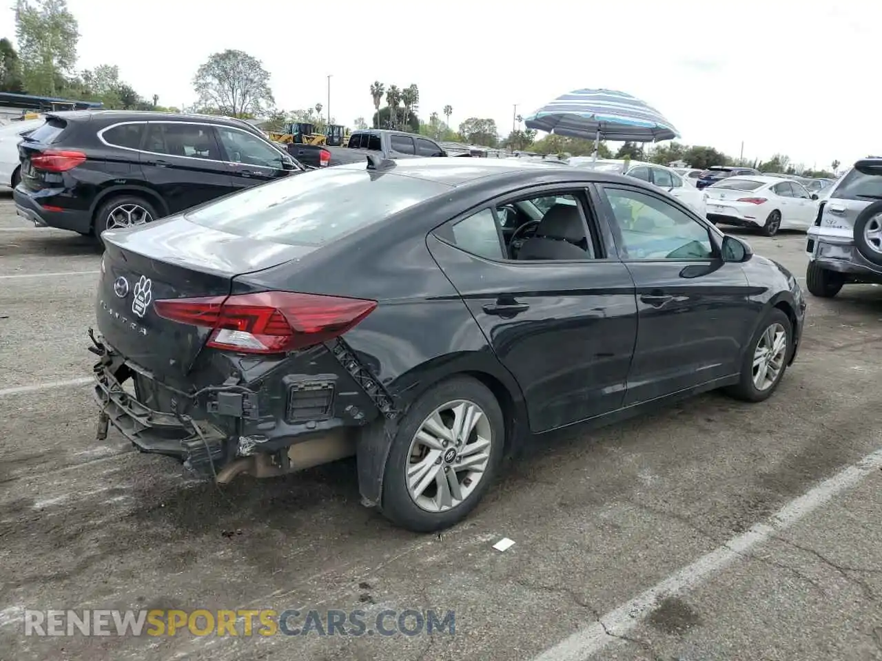 3 fotografías del automóvil dañado 5NPD84LFXLH610125 HYUNDAI ELANTRA 2020