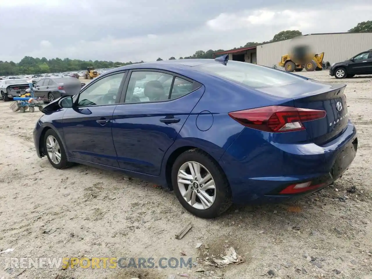 2 Photograph of a damaged car 5NPD84LFXLH623571 HYUNDAI ELANTRA 2020