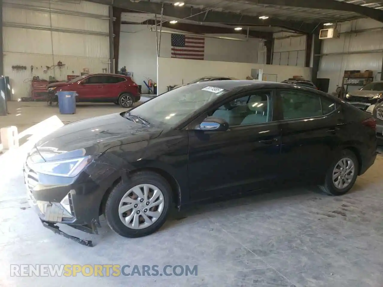 1 Photograph of a damaged car KMHD74LF1LU105370 HYUNDAI ELANTRA 2020