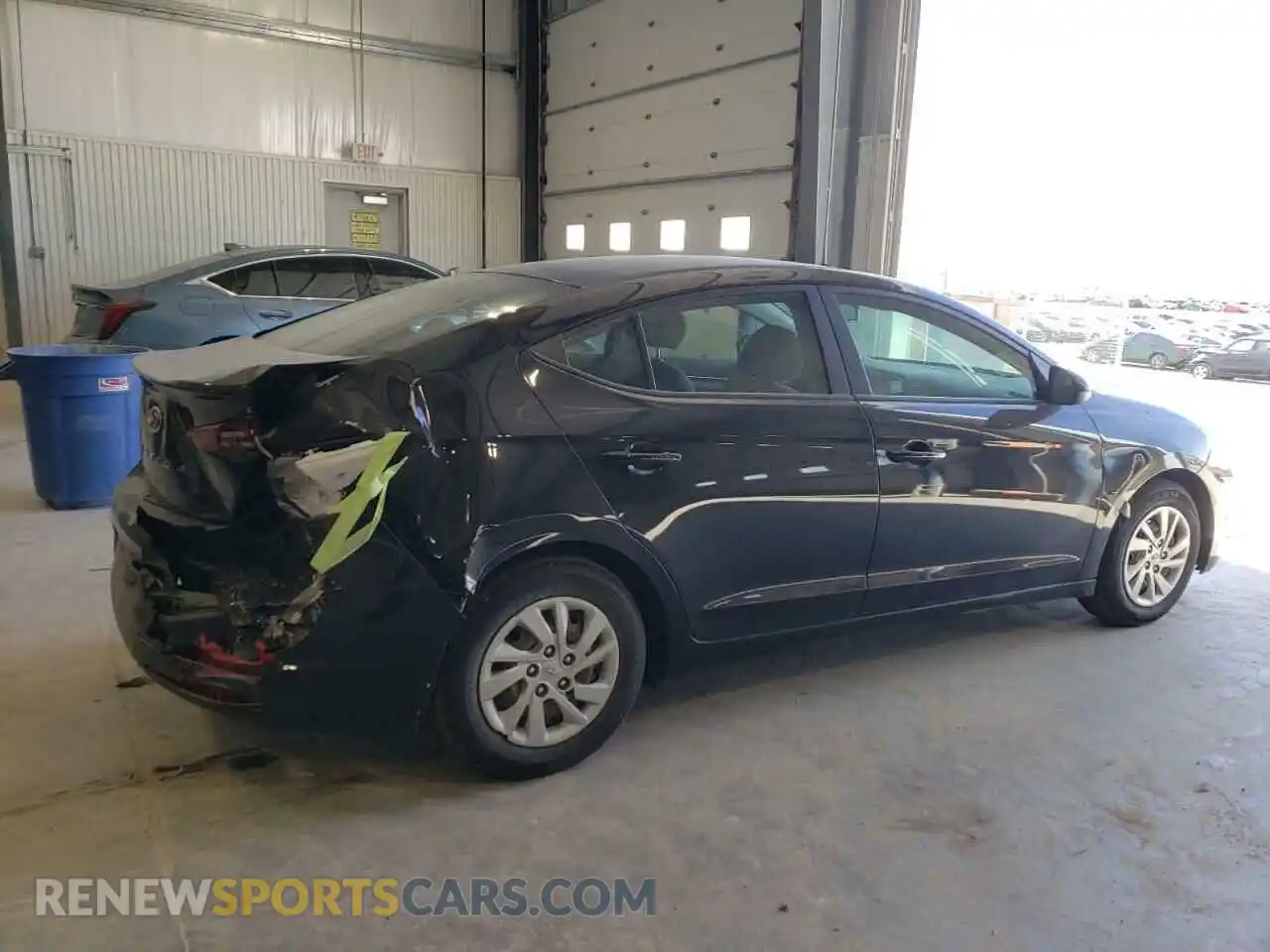 3 Photograph of a damaged car KMHD74LF1LU105370 HYUNDAI ELANTRA 2020
