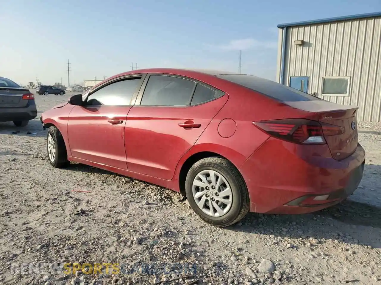 2 Photograph of a damaged car KMHD74LF3LU909525 HYUNDAI ELANTRA 2020
