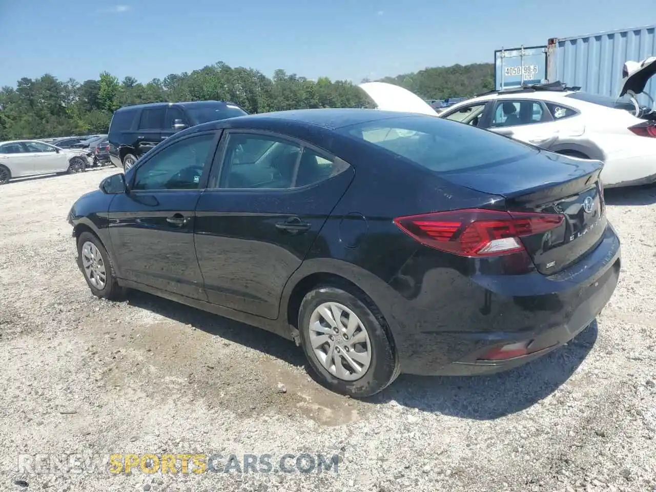 2 Photograph of a damaged car KMHD74LF5LU044900 HYUNDAI ELANTRA 2020