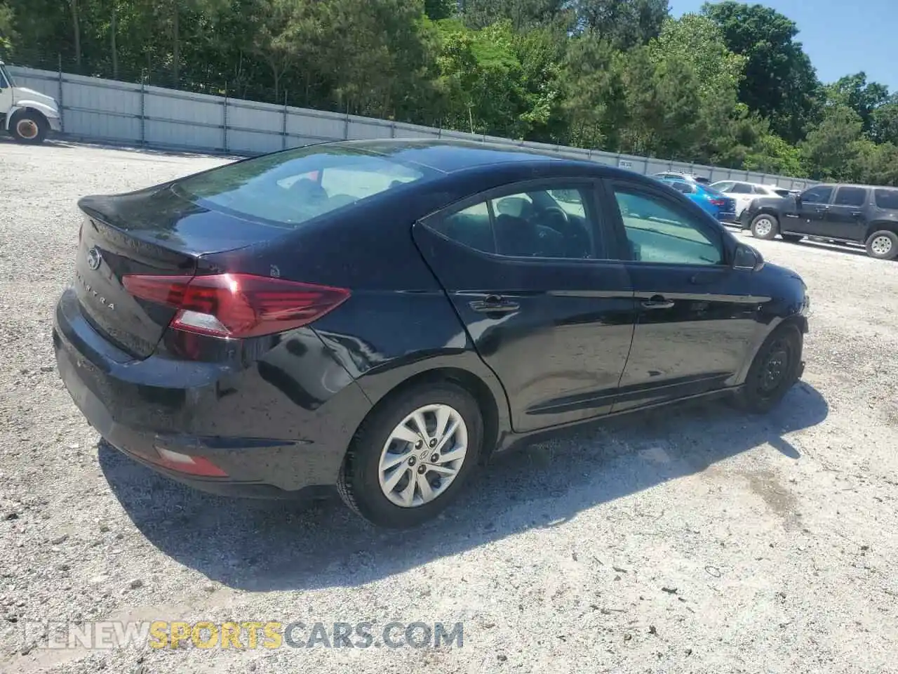 3 Photograph of a damaged car KMHD74LF5LU044900 HYUNDAI ELANTRA 2020
