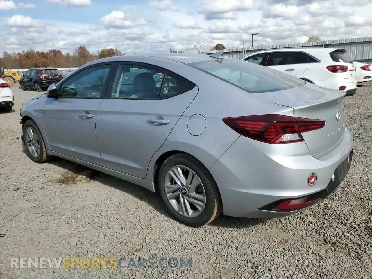 2 Photograph of a damaged car KMHD84LF0LU092740 HYUNDAI ELANTRA 2020