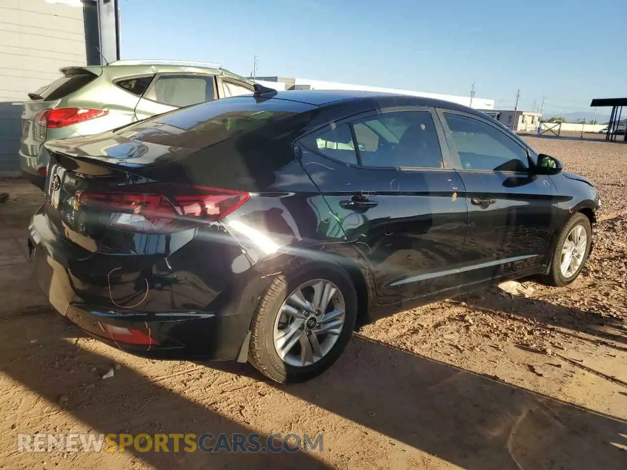 3 Photograph of a damaged car KMHD84LF0LU106121 HYUNDAI ELANTRA 2020