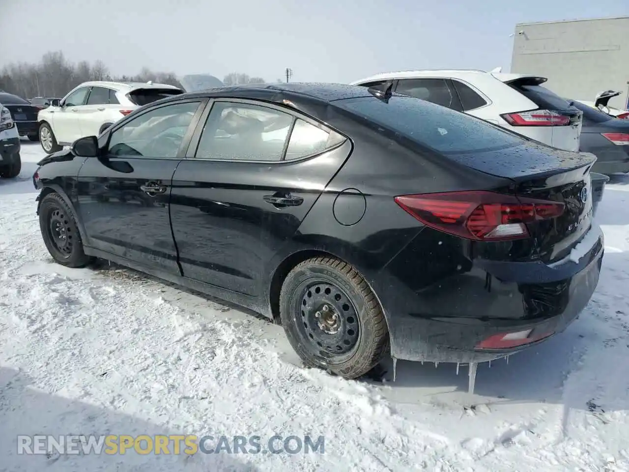 2 Photograph of a damaged car KMHD84LF0LU108791 HYUNDAI ELANTRA 2020