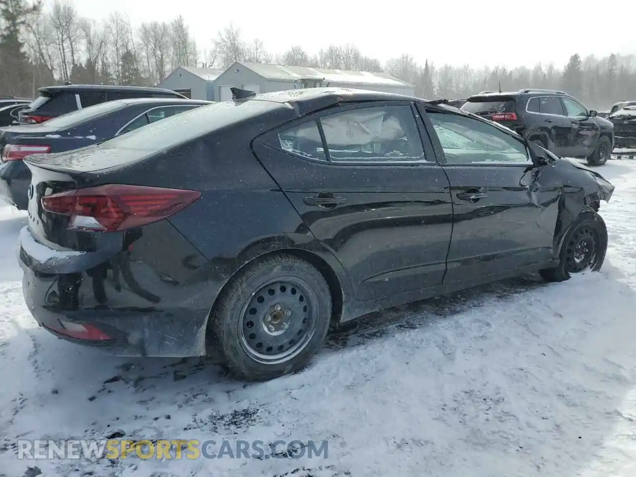 3 Photograph of a damaged car KMHD84LF0LU108791 HYUNDAI ELANTRA 2020