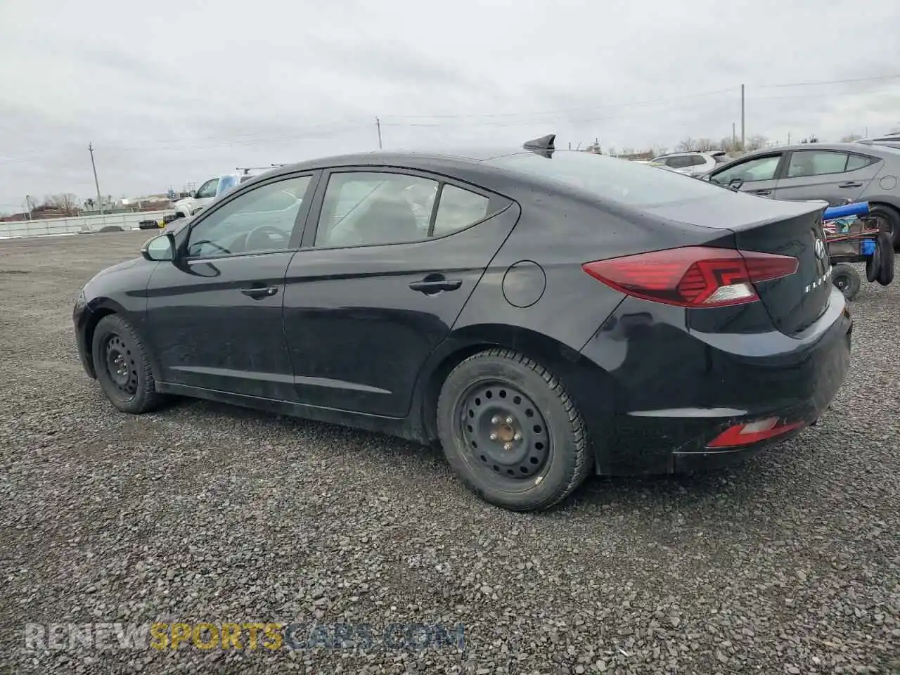 2 Фотография поврежденного автомобиля KMHD84LF0LU977987 HYUNDAI ELANTRA 2020