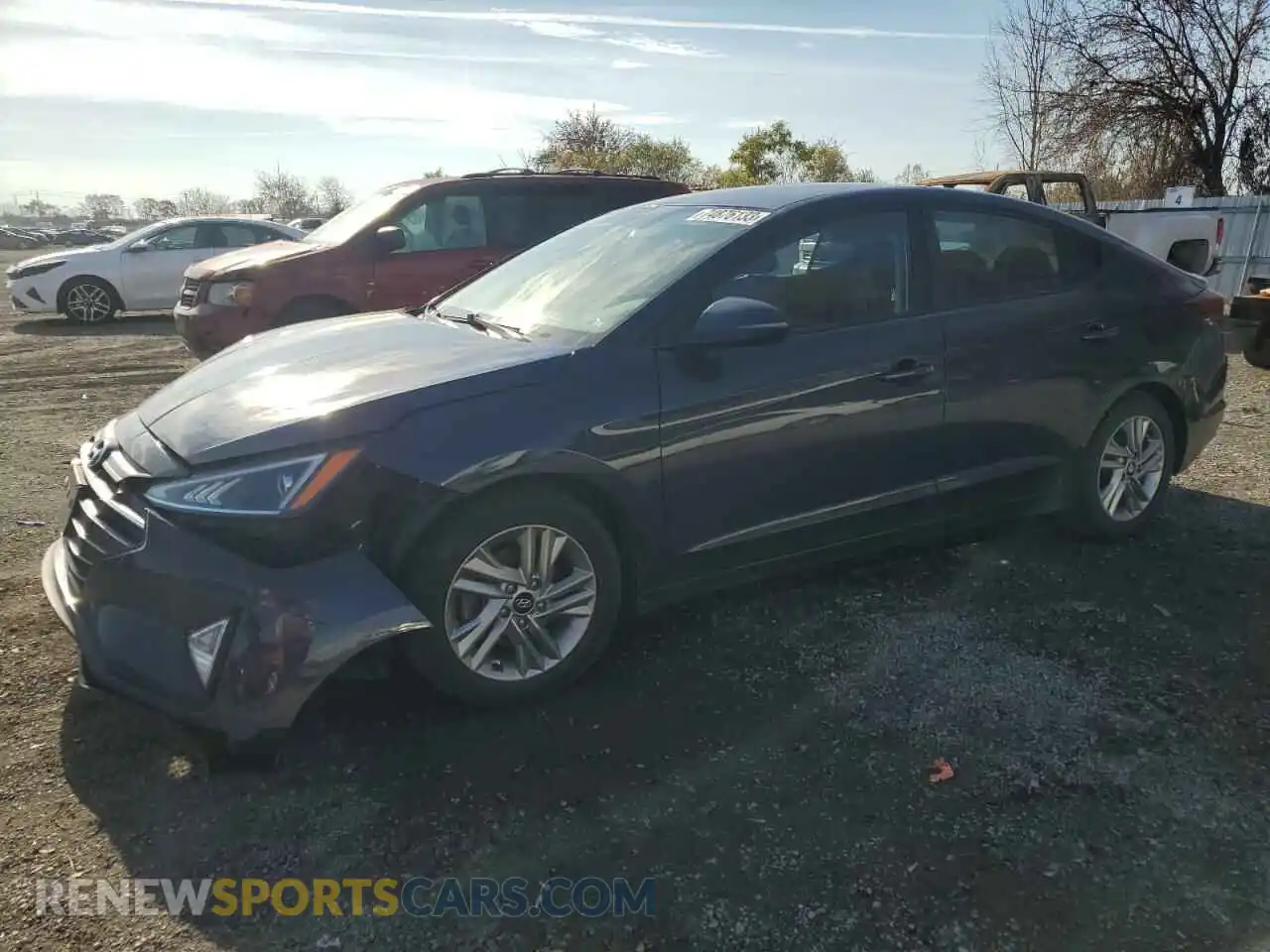 1 Photograph of a damaged car KMHD84LF1LU058032 HYUNDAI ELANTRA 2020