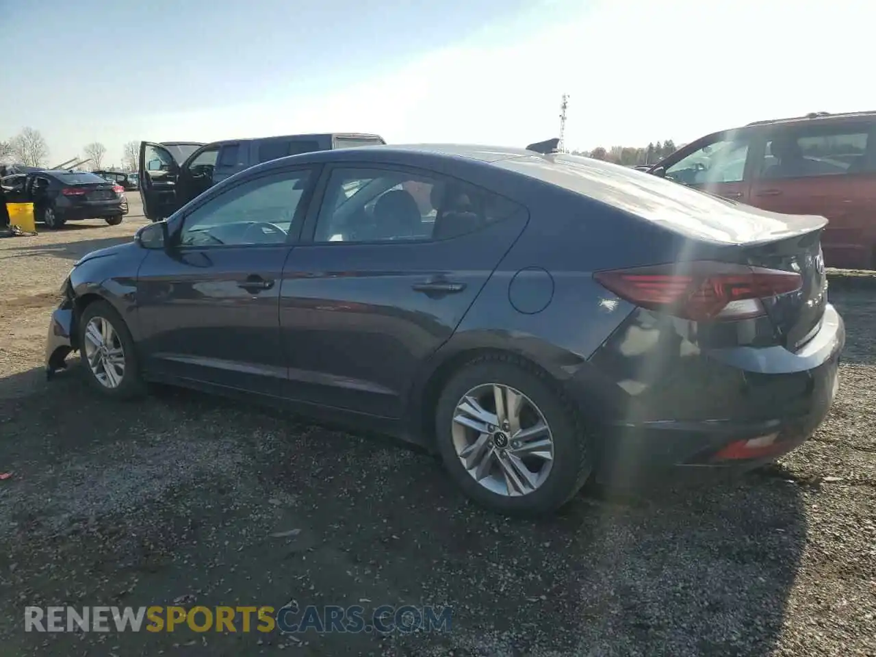 2 Photograph of a damaged car KMHD84LF1LU058032 HYUNDAI ELANTRA 2020