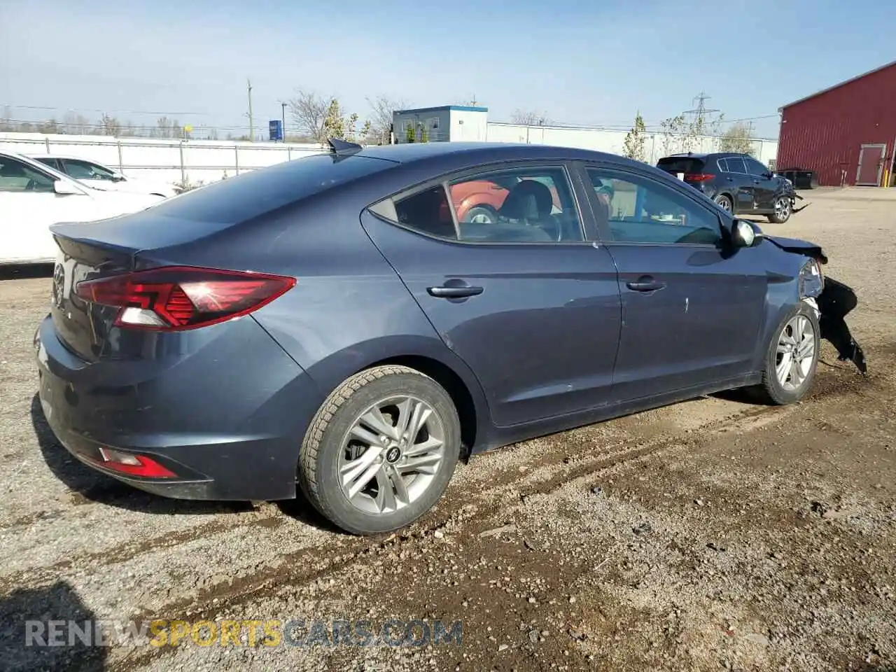 3 Photograph of a damaged car KMHD84LF1LU058032 HYUNDAI ELANTRA 2020