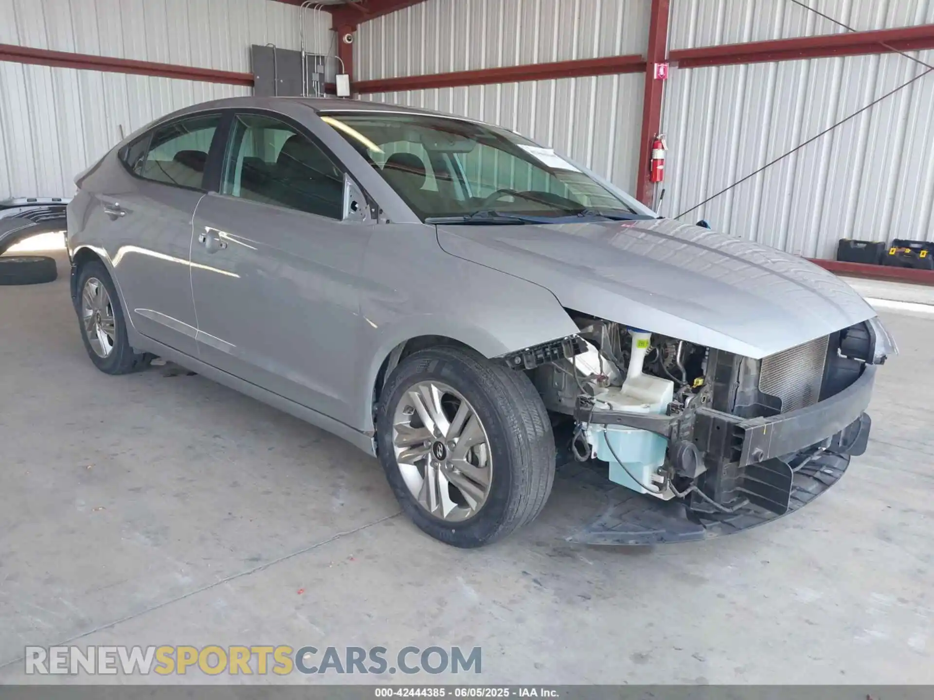 1 Photograph of a damaged car KMHD84LF1LU080709 HYUNDAI ELANTRA 2020