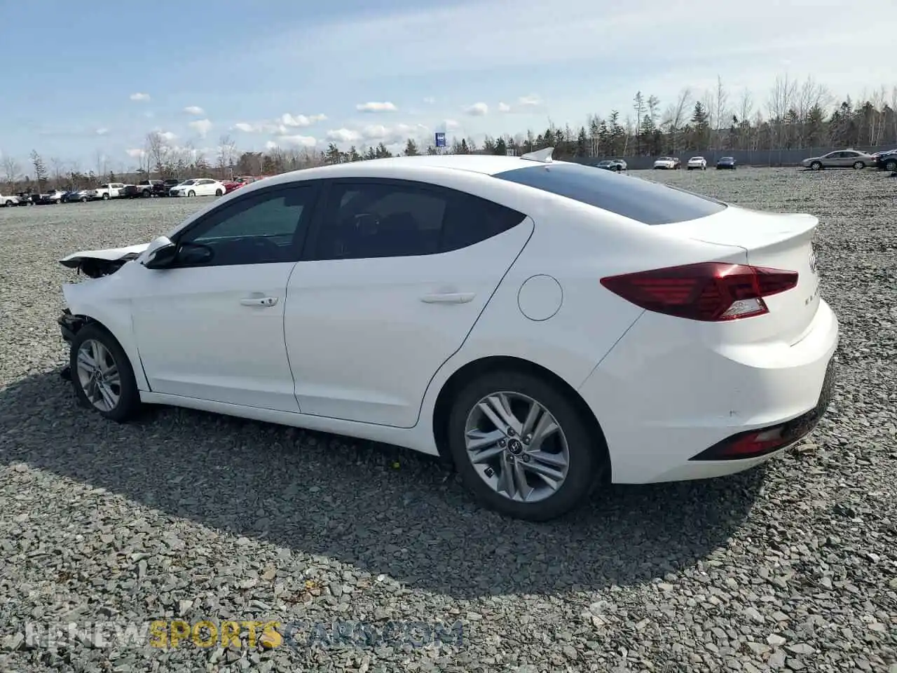 2 Photograph of a damaged car KMHD84LF1LU938549 HYUNDAI ELANTRA 2020