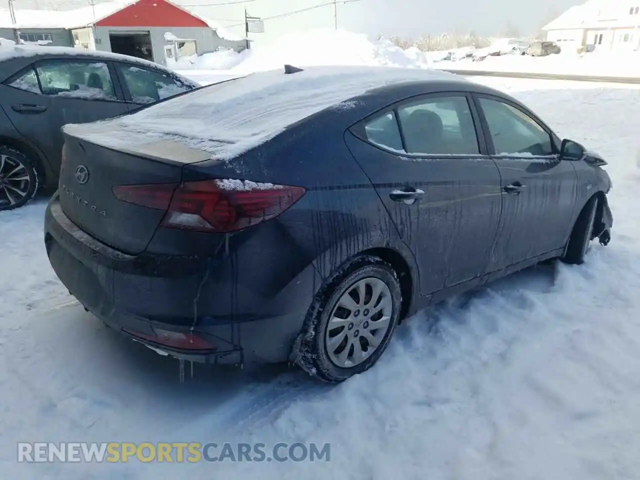 3 Photograph of a damaged car KMHD84LF1LU946599 HYUNDAI ELANTRA 2020