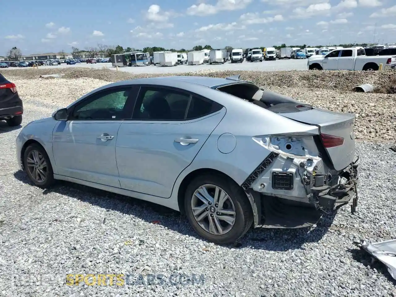 2 Photograph of a damaged car KMHD84LF1LU954881 HYUNDAI ELANTRA 2020