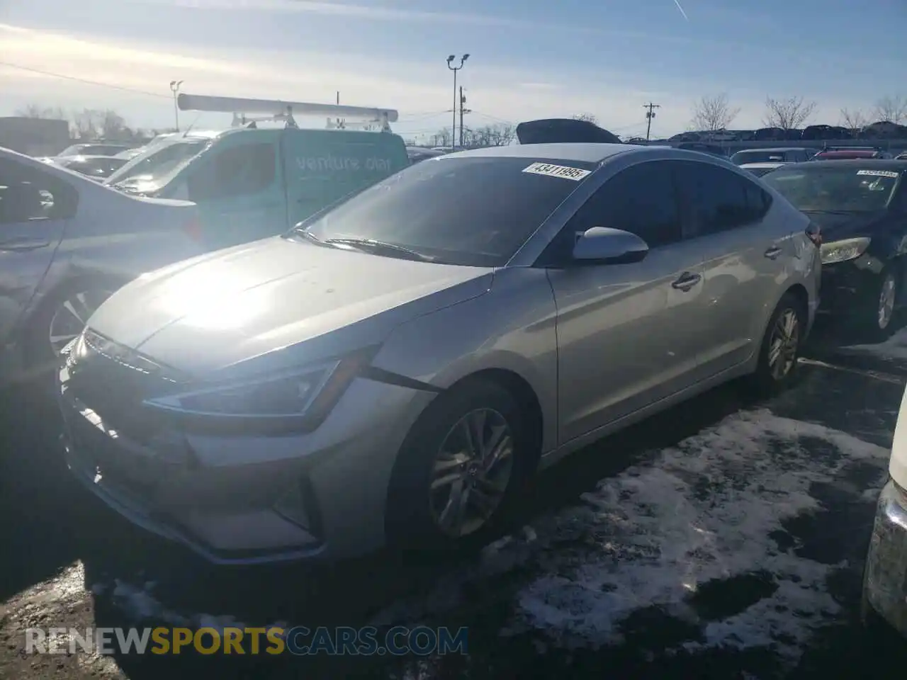 1 Photograph of a damaged car KMHD84LF1LU960860 HYUNDAI ELANTRA 2020