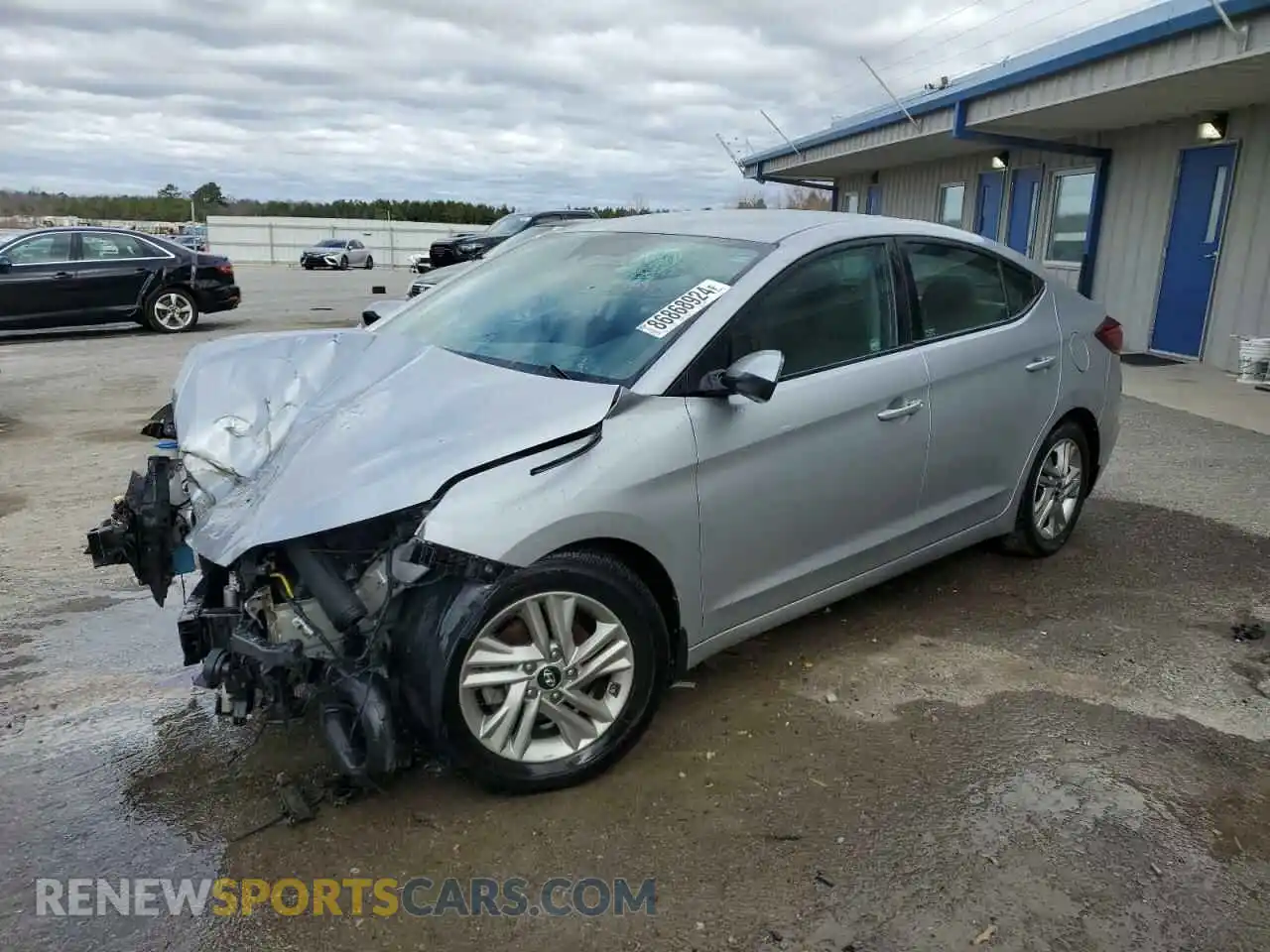 1 Photograph of a damaged car KMHD84LF1LU988366 HYUNDAI ELANTRA 2020