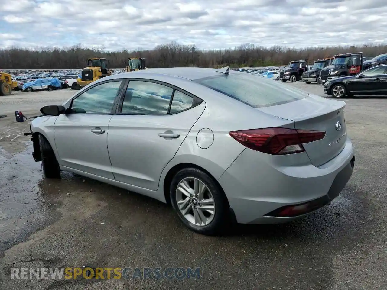 2 Photograph of a damaged car KMHD84LF1LU988366 HYUNDAI ELANTRA 2020