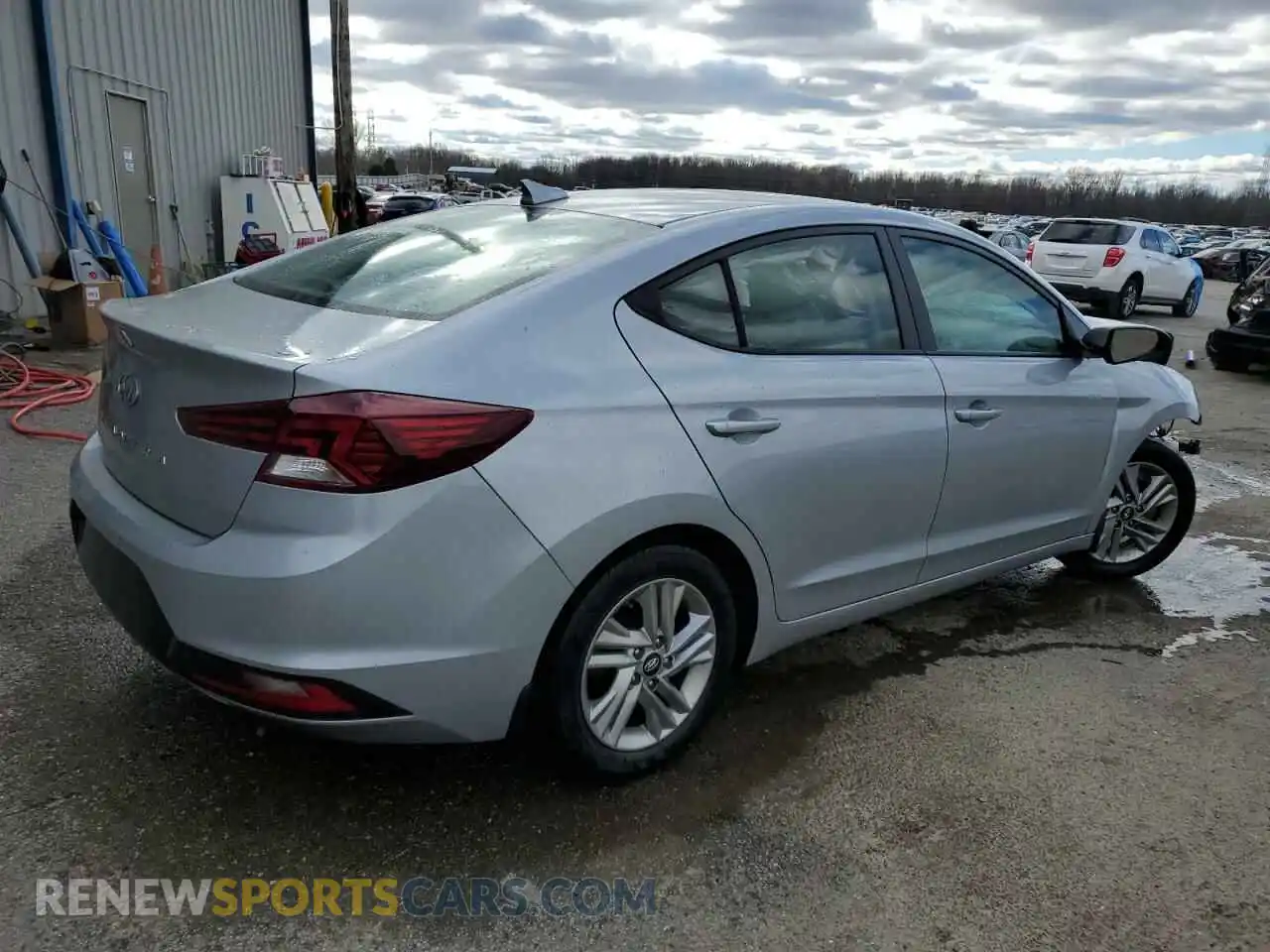 3 Photograph of a damaged car KMHD84LF1LU988366 HYUNDAI ELANTRA 2020
