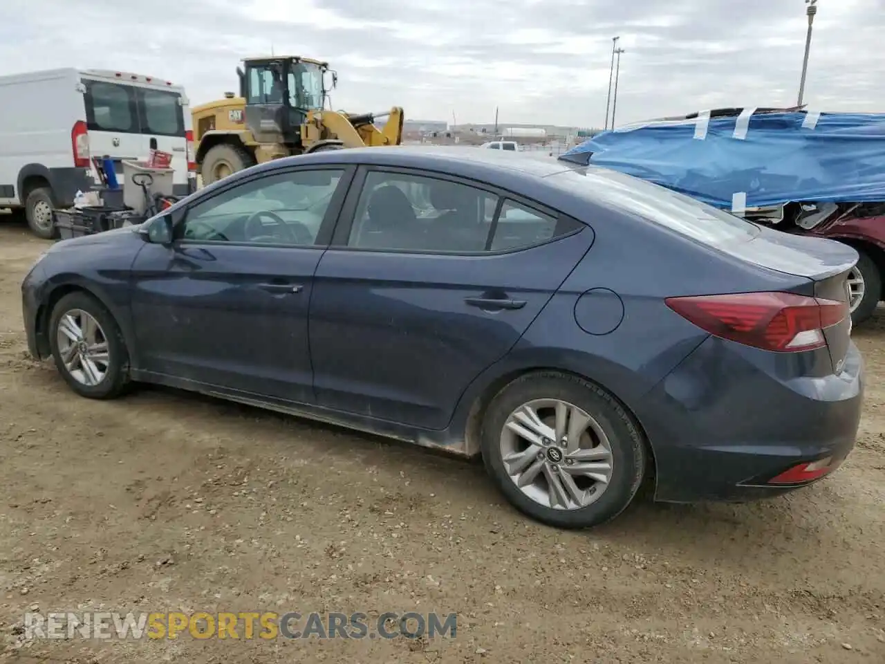 2 Photograph of a damaged car KMHD84LF2LU000320 HYUNDAI ELANTRA 2020