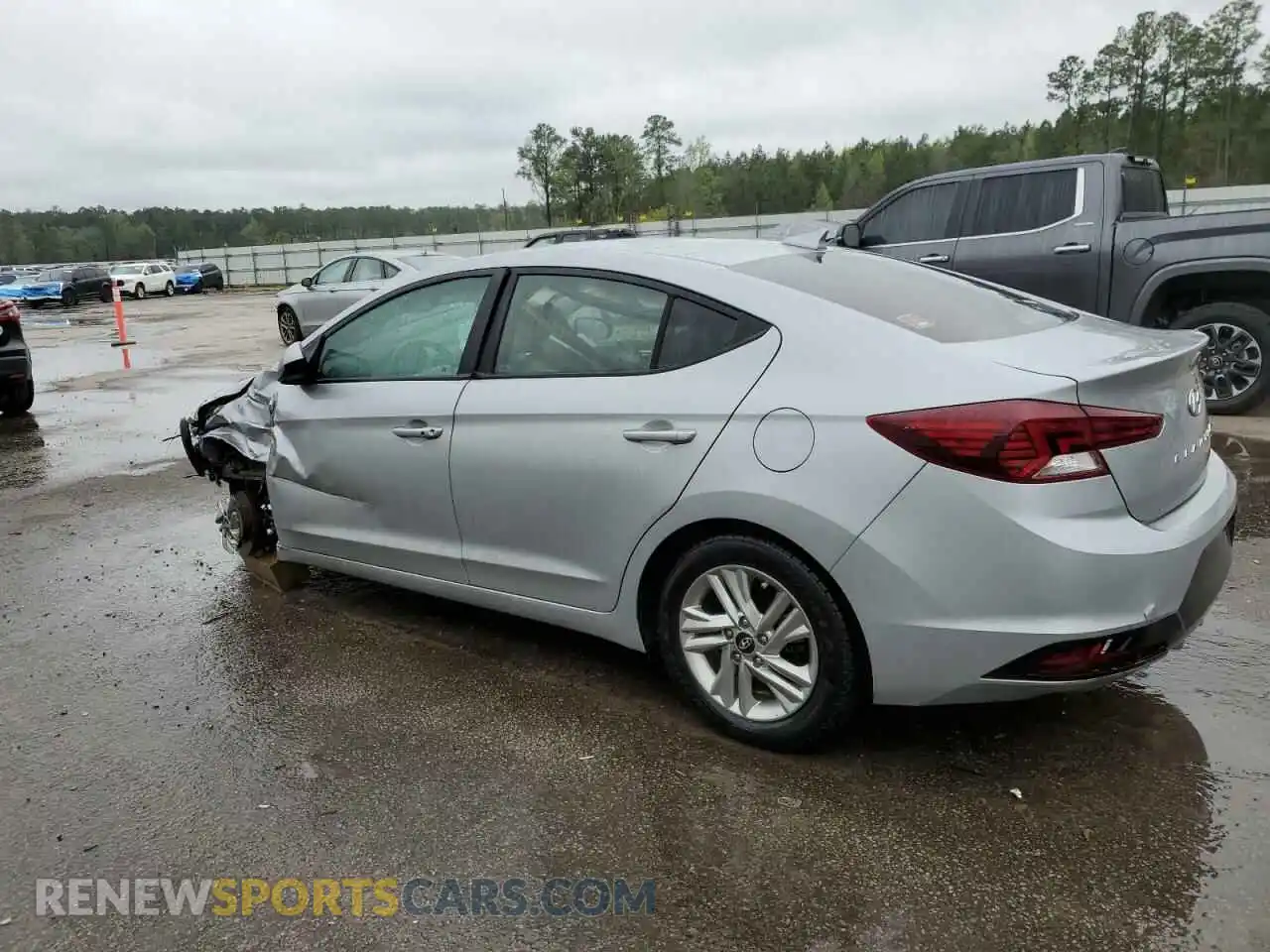 2 Photograph of a damaged car KMHD84LF2LU000494 HYUNDAI ELANTRA 2020