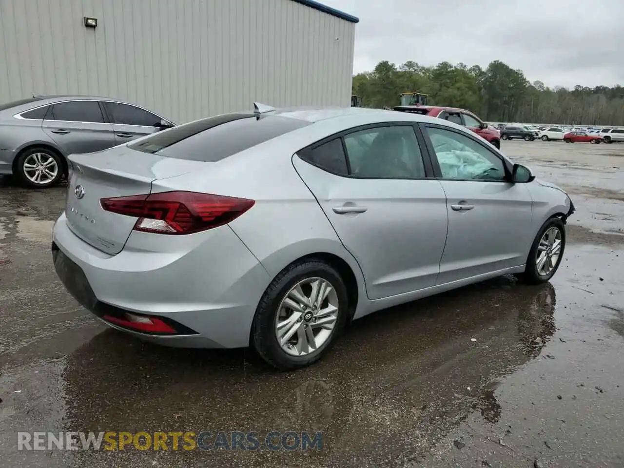 3 Photograph of a damaged car KMHD84LF2LU000494 HYUNDAI ELANTRA 2020