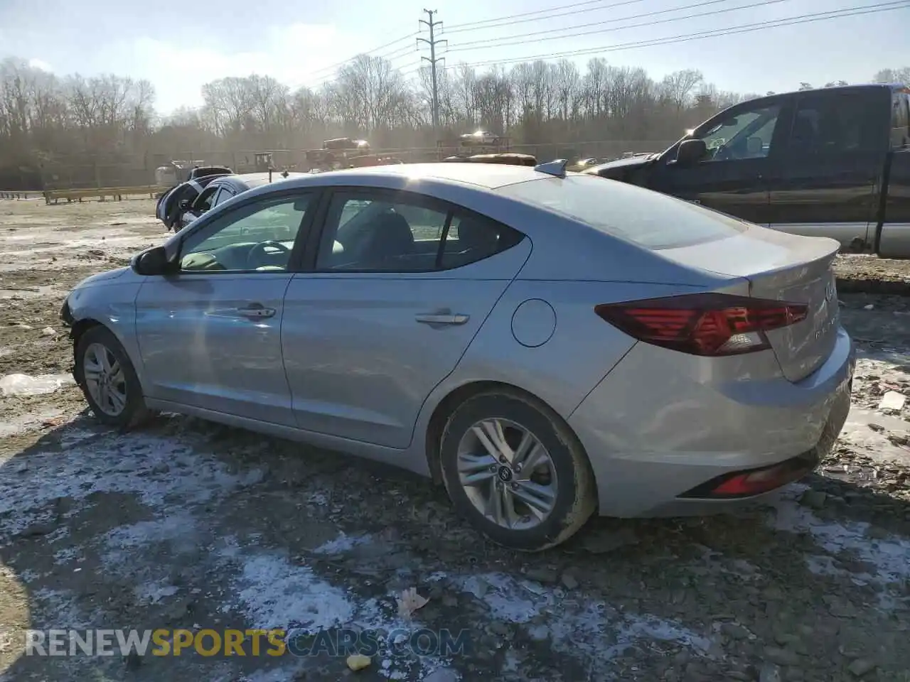 2 Photograph of a damaged car KMHD84LF2LU041028 HYUNDAI ELANTRA 2020