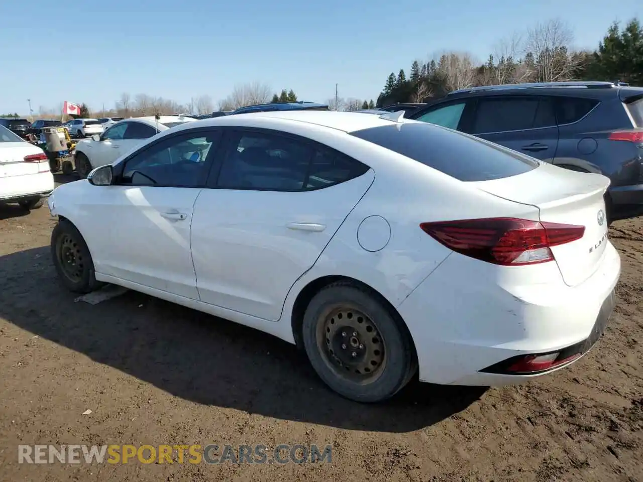 2 Фотография поврежденного автомобиля KMHD84LF2LU051221 HYUNDAI ELANTRA 2020