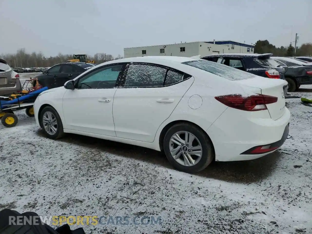 2 Фотография поврежденного автомобиля KMHD84LF2LU076152 HYUNDAI ELANTRA 2020