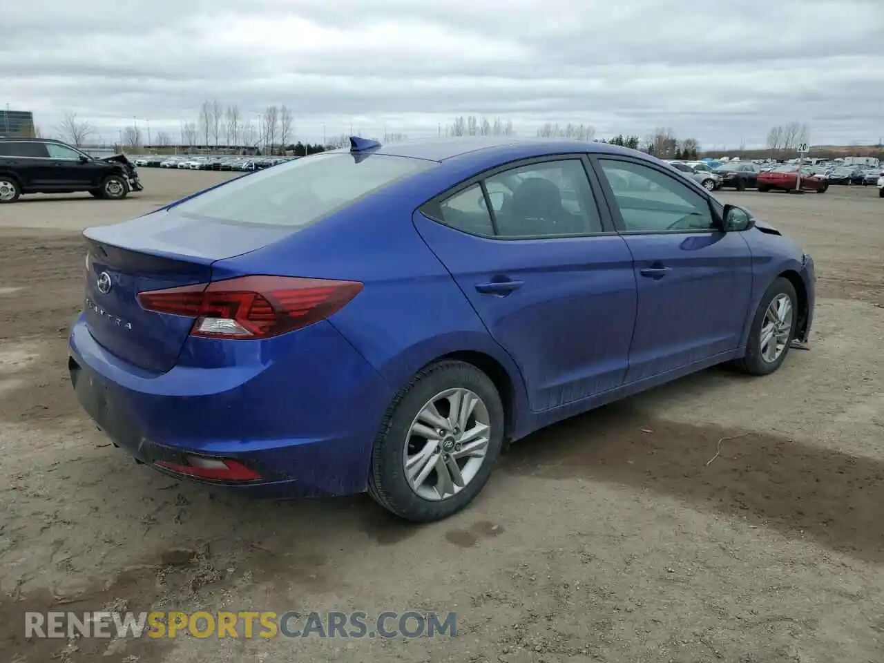 3 Photograph of a damaged car KMHD84LF2LU083439 HYUNDAI ELANTRA 2020