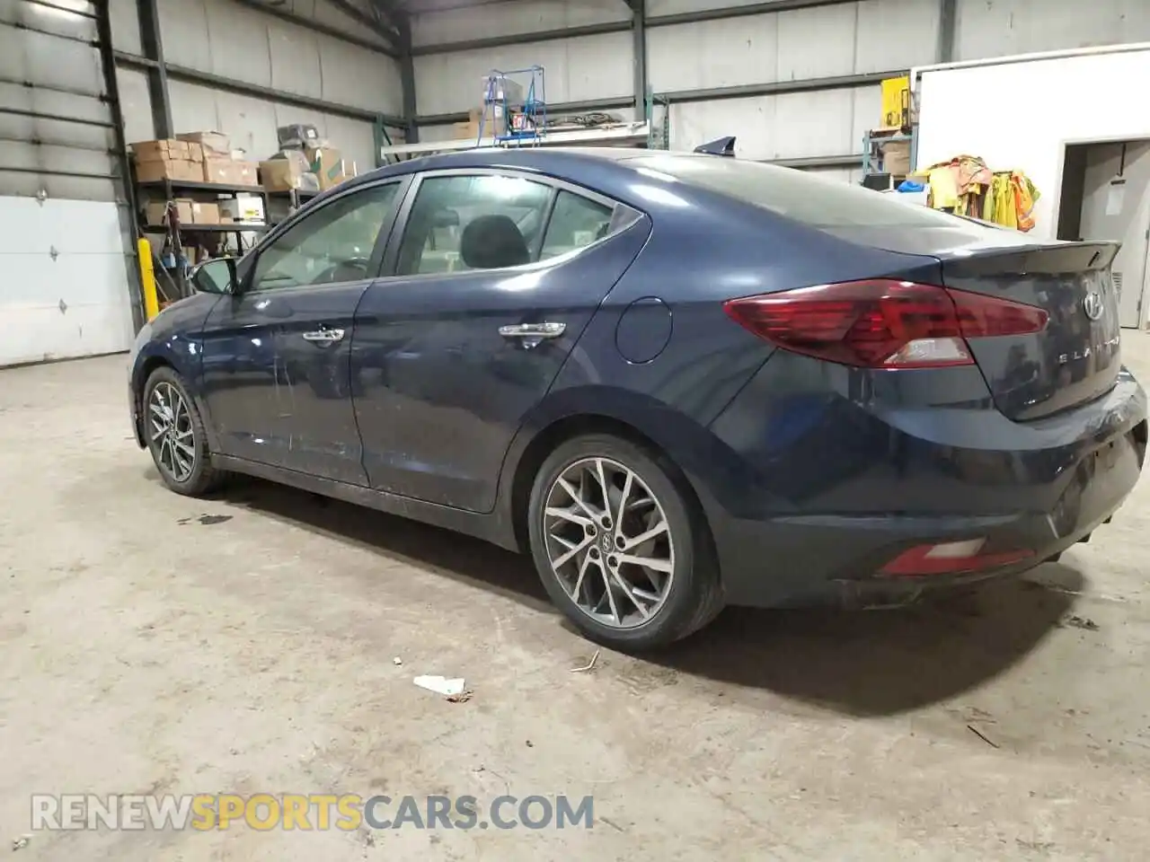 2 Photograph of a damaged car KMHD84LF2LU091699 HYUNDAI ELANTRA 2020
