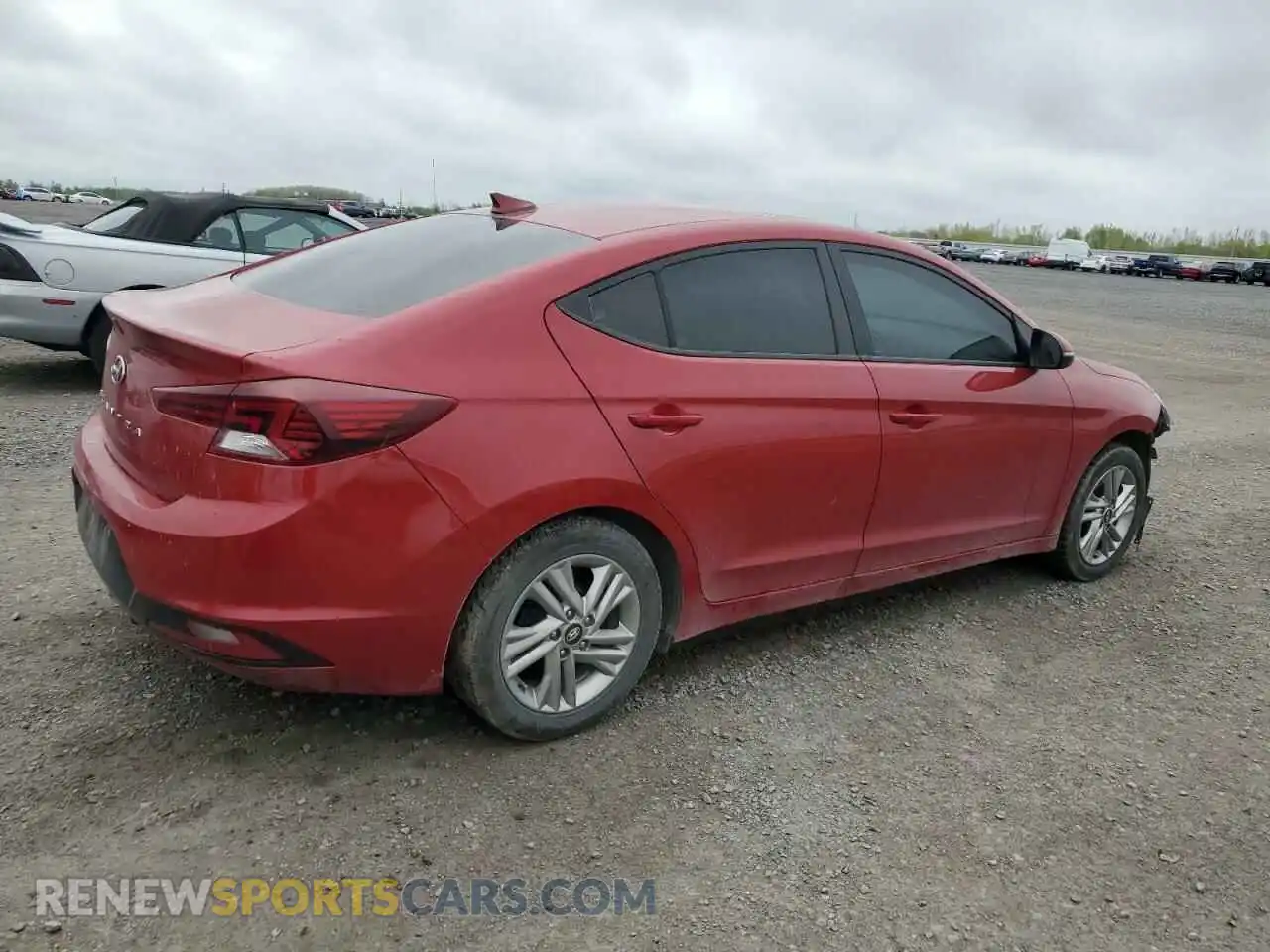 3 Photograph of a damaged car KMHD84LF2LU110588 HYUNDAI ELANTRA 2020