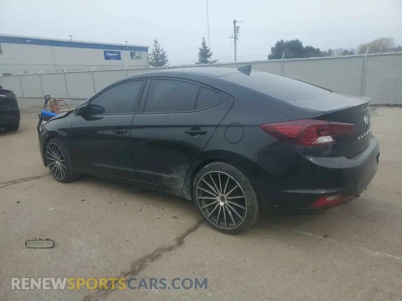 2 Photograph of a damaged car KMHD84LF2LU956042 HYUNDAI ELANTRA 2020