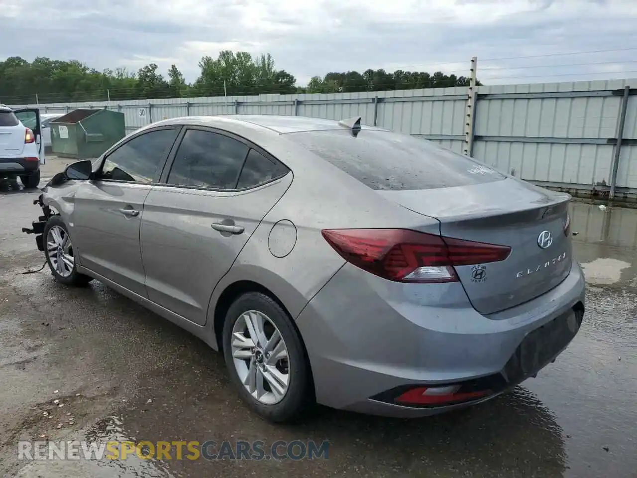 2 Photograph of a damaged car KMHD84LF2LU961290 HYUNDAI ELANTRA 2020