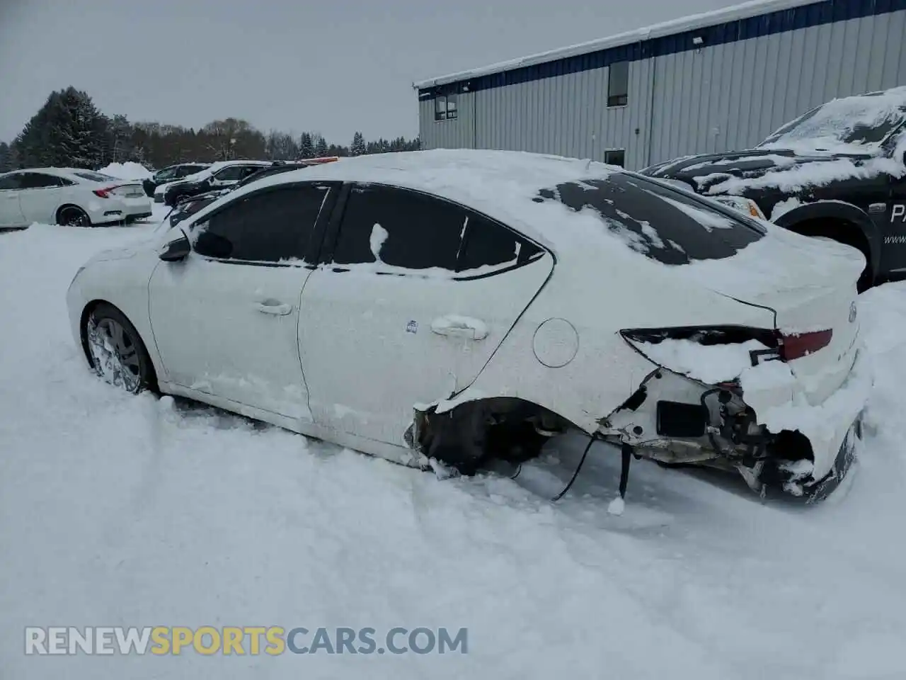 2 Photograph of a damaged car KMHD84LF2LU982737 HYUNDAI ELANTRA 2020