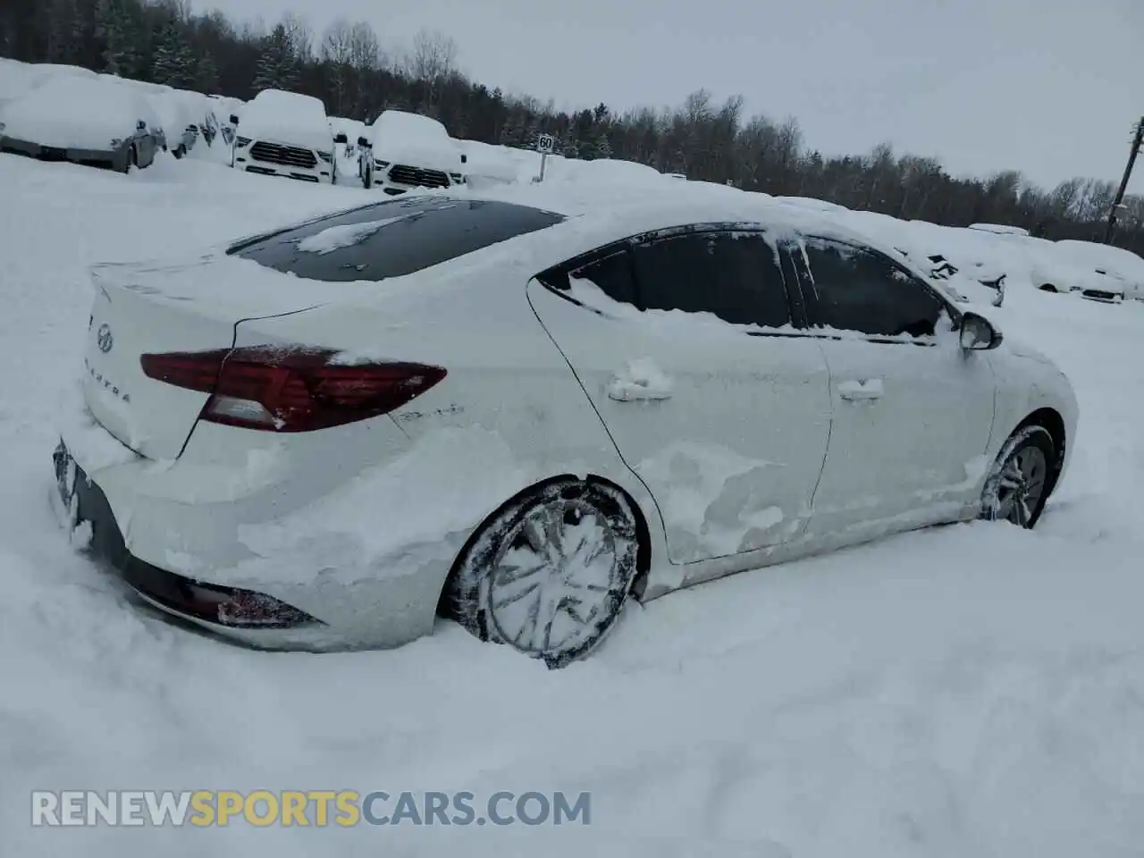 3 Photograph of a damaged car KMHD84LF2LU982737 HYUNDAI ELANTRA 2020